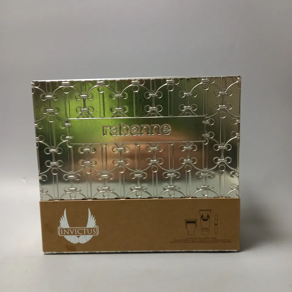 RABANNE INVICTUS EAU DE TOILETTE 50ML GIFT SET
