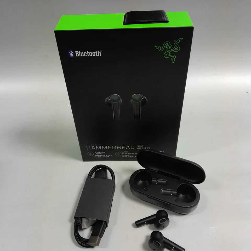 5 X BOXED RAZER HAMMERHEAD TRUE WIRELESS EARPHONES 