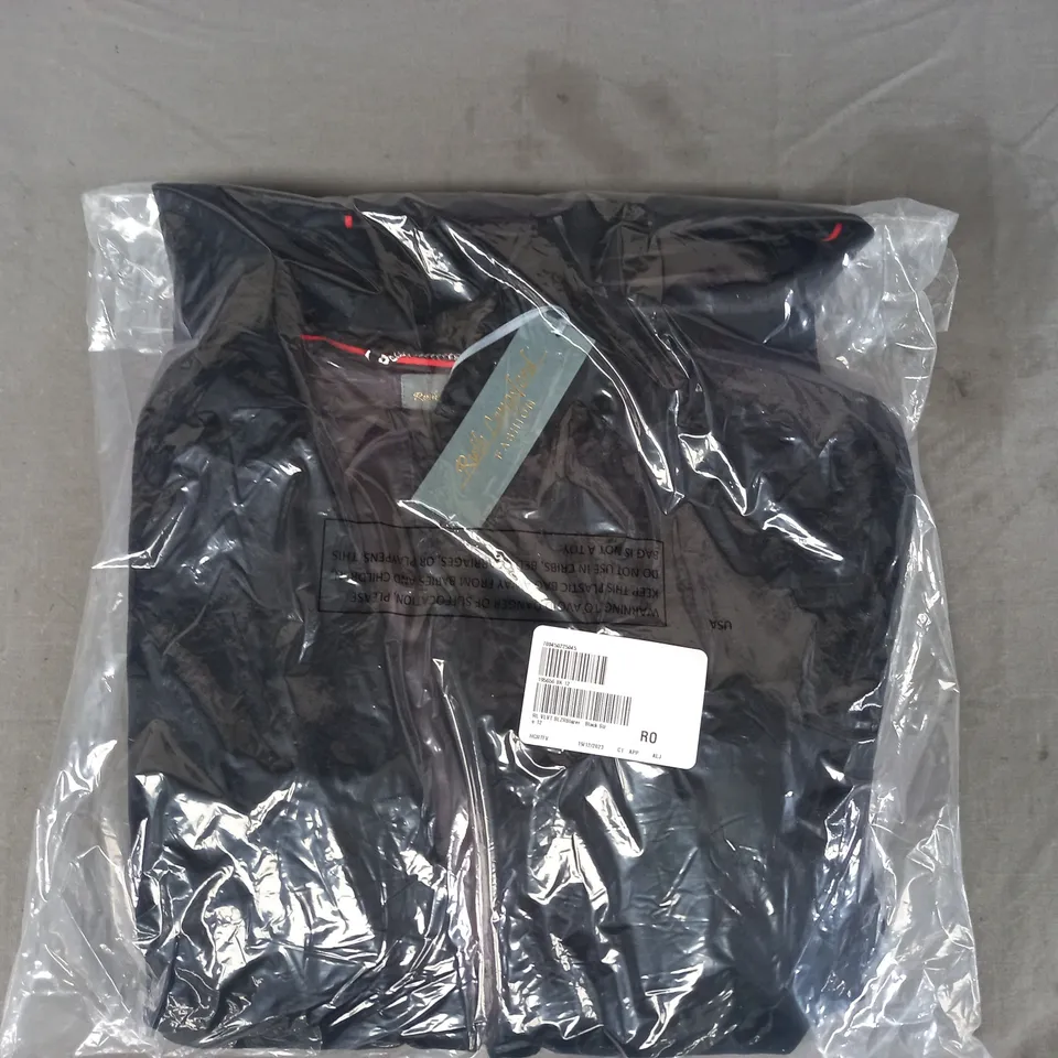 RUTH LANGSFORD BLAZER IN BLACK SIZE 12