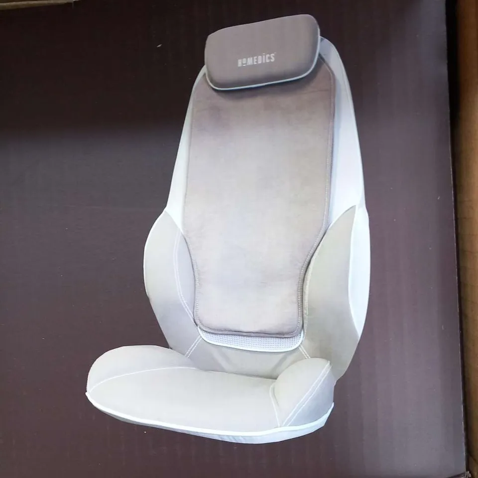 BOXED HOMEDICS MAX SHIATSU MASSAGE CHAIR BACK AND SHOULDER MASSAGER CBS-1000-EU