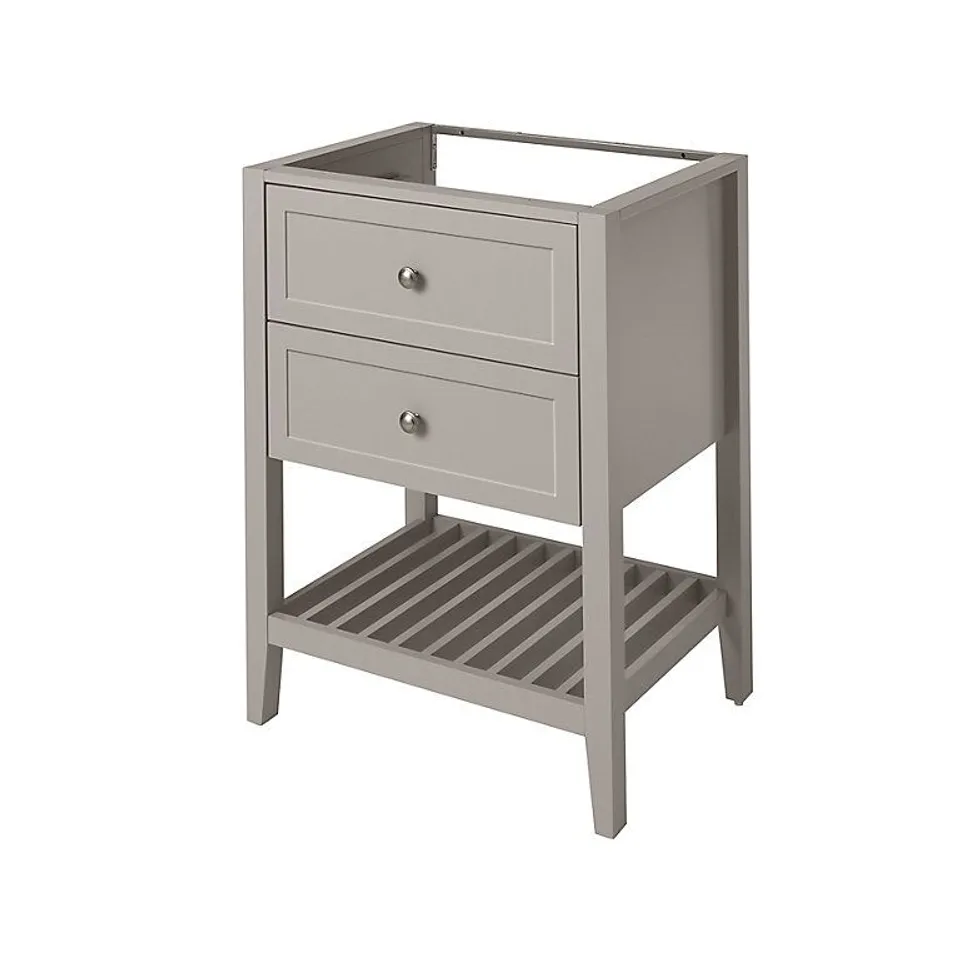 BOXED PERMA FREE STANDING BASIN CABINET 60X80.6X45CM