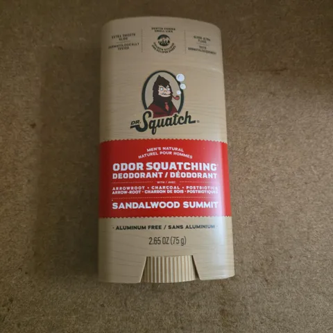 DR. SQUATCH ODOR SQUATCHING DEODORANT β SANDALWOOD SUMMIT (75 G)