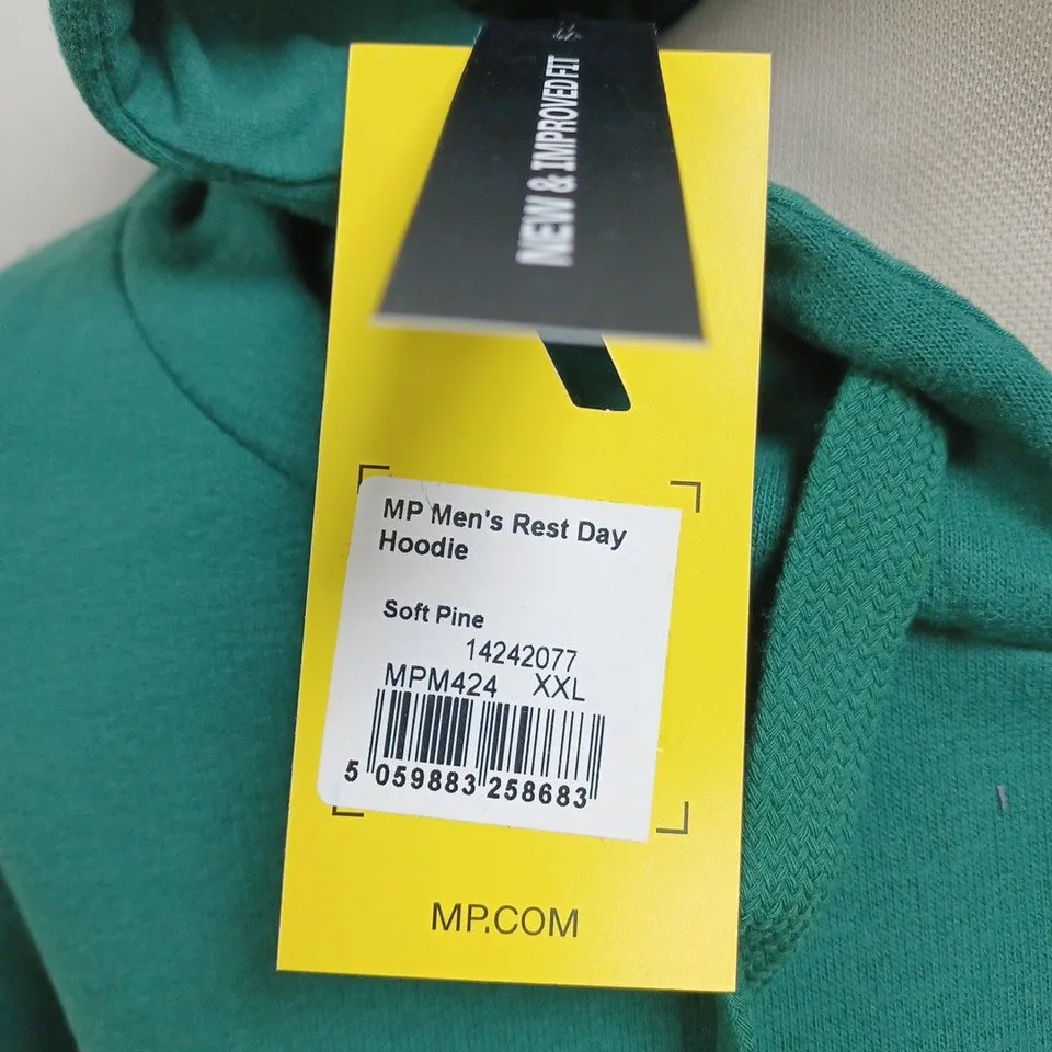 MVP MENS REST DAY HOODIE IN SOFT PINE - XXL