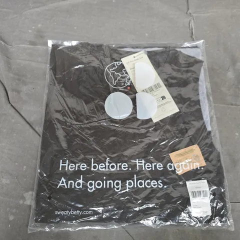 BAGGED SWEATY BETTY SOFT FLOW STUDIO TANK IN NORI GREEN - XS