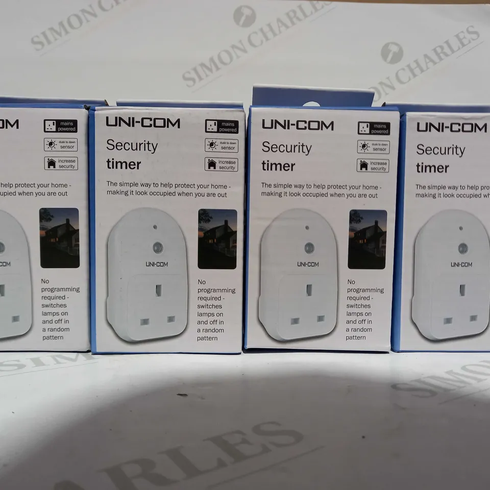 UNI-COM SET OF 4 SECURITY TIMERS