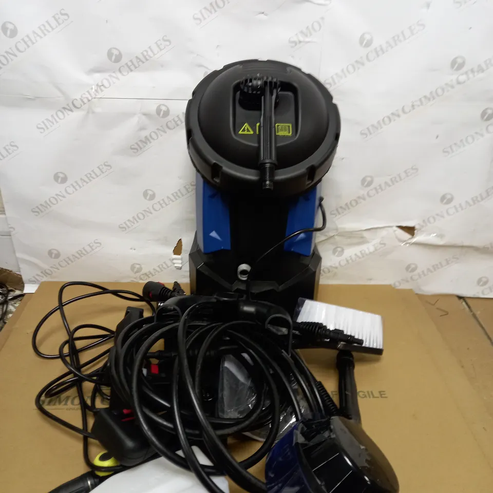 HYUNDAI 1900W ELECTRIC PRESSURE WASHER,  2100PSI 145BAR JET WASH WITH 6.5L/MIN FLOW RATE, PORTABLE PRESSURE WASHER, 5M CABLE