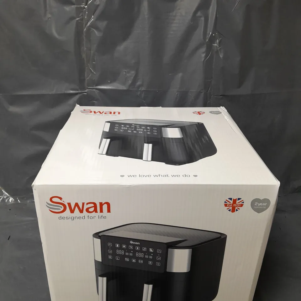 BOXED SWAN 7.6L DUAL AIR FRYER 