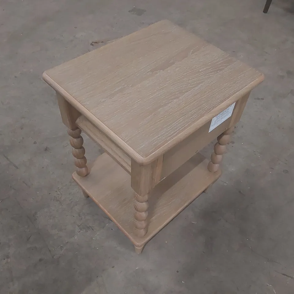ARTISAN 1 DRAWER BEDSIDE 470X400X600MM