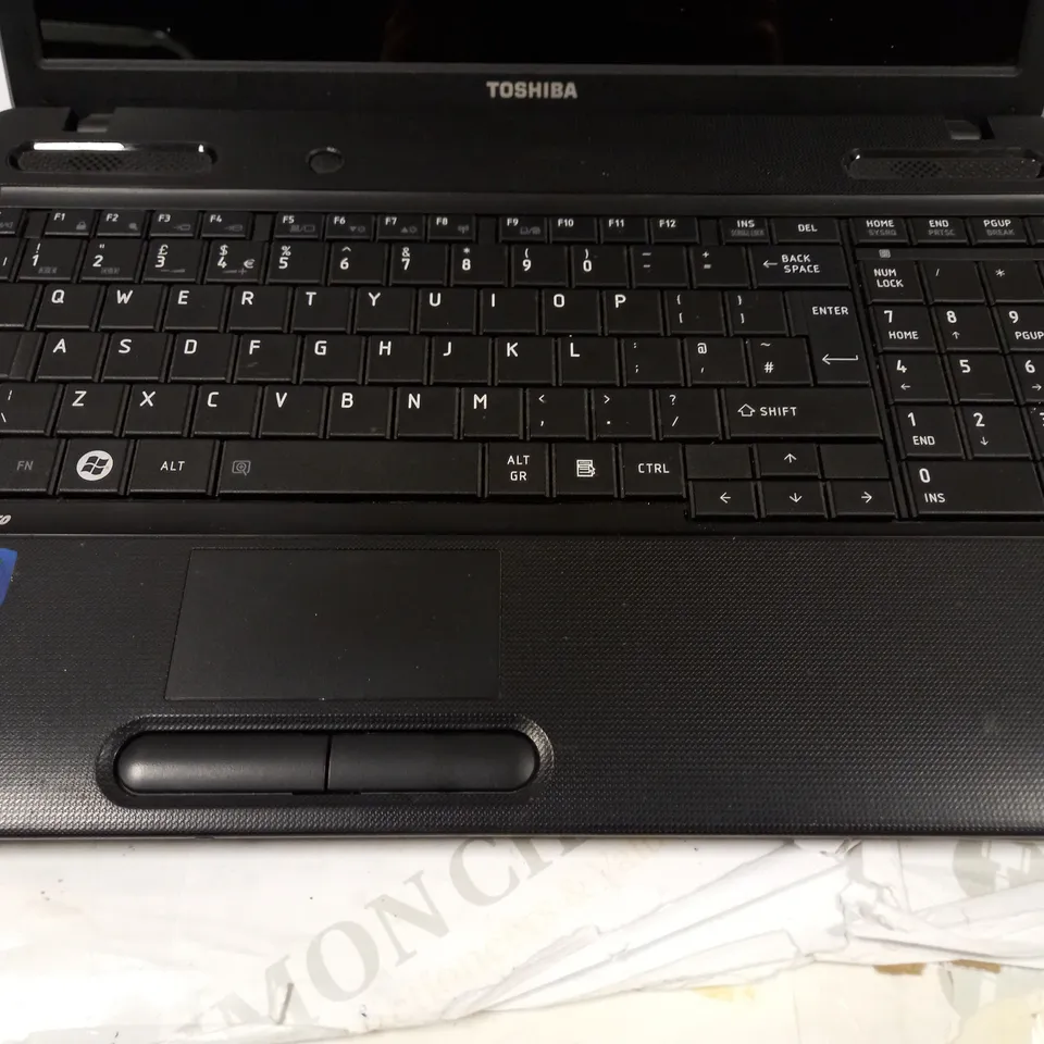 TOSHIBA SATELITE PRO C650D LAPTOP IN BLACK