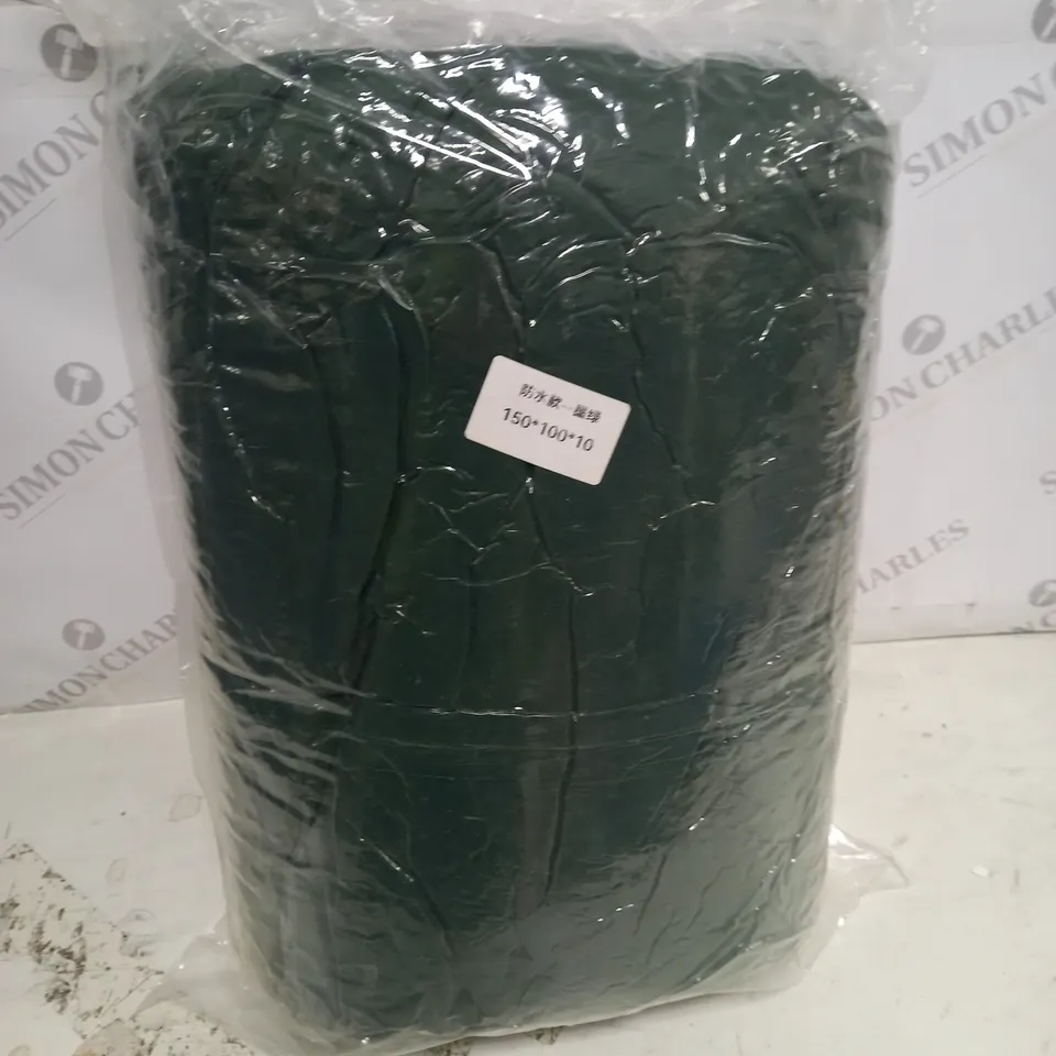 GREEN FABRIC COVER - 150X100X10CM