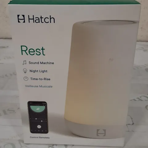 SEALED HATCH REST NIGHT LIGHT AND SOUND MACHINE