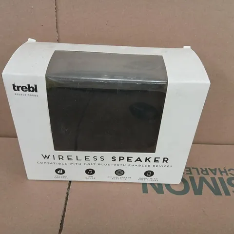 TREBL WIRELESS SPEAKER – PORTABLE BLUETOOTH SPEAKER