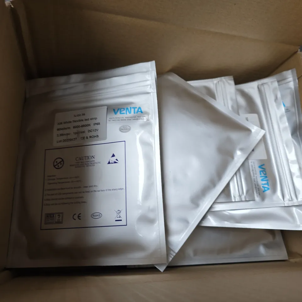 APPROXIMATELY 20 VENTA 335 WHITE FLEXIBLE LED STRIPS (ILQ2.35) - COLLECTION ONLY