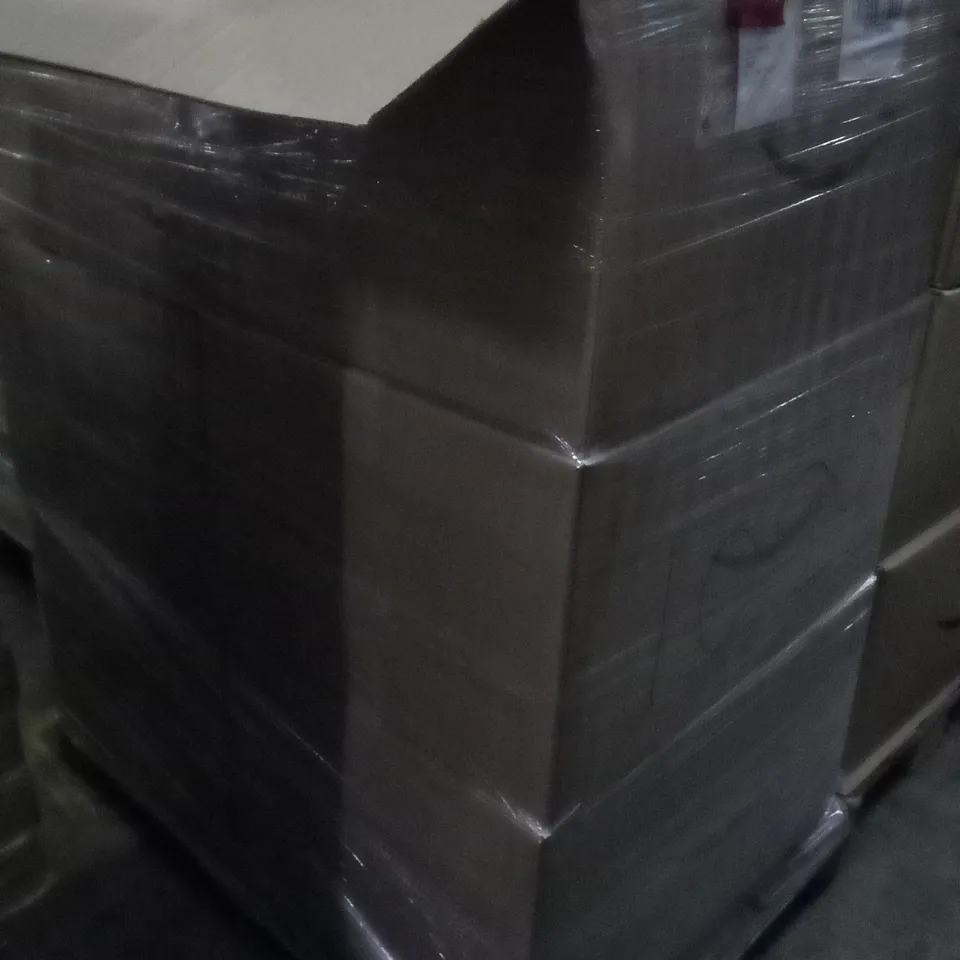 PALLET OF 6 BOXES CONTAINING ASSORTED ITEMS INCLUDING BIRTHDAY DECORATIONS, USB DESK FAN, HI-VIS VEST, MOUTH GUARD, AIR FRYER LINERS, FROZEN MAGIC SQUEEZE CUP 