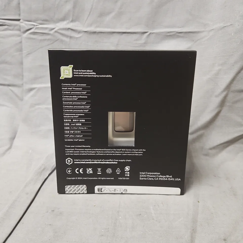 BOXED AND SEALED INTEL 24 CORE ULTRA 9 285K DESKTOP CPU/PROCESSOR 