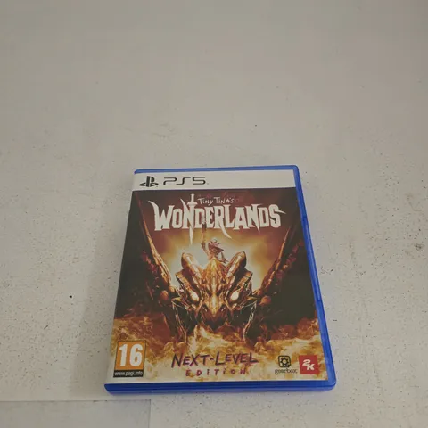 SONY PLAYSTATION 5 TINY TINAS WONDERLANDS NEXT LEVEL EDITION