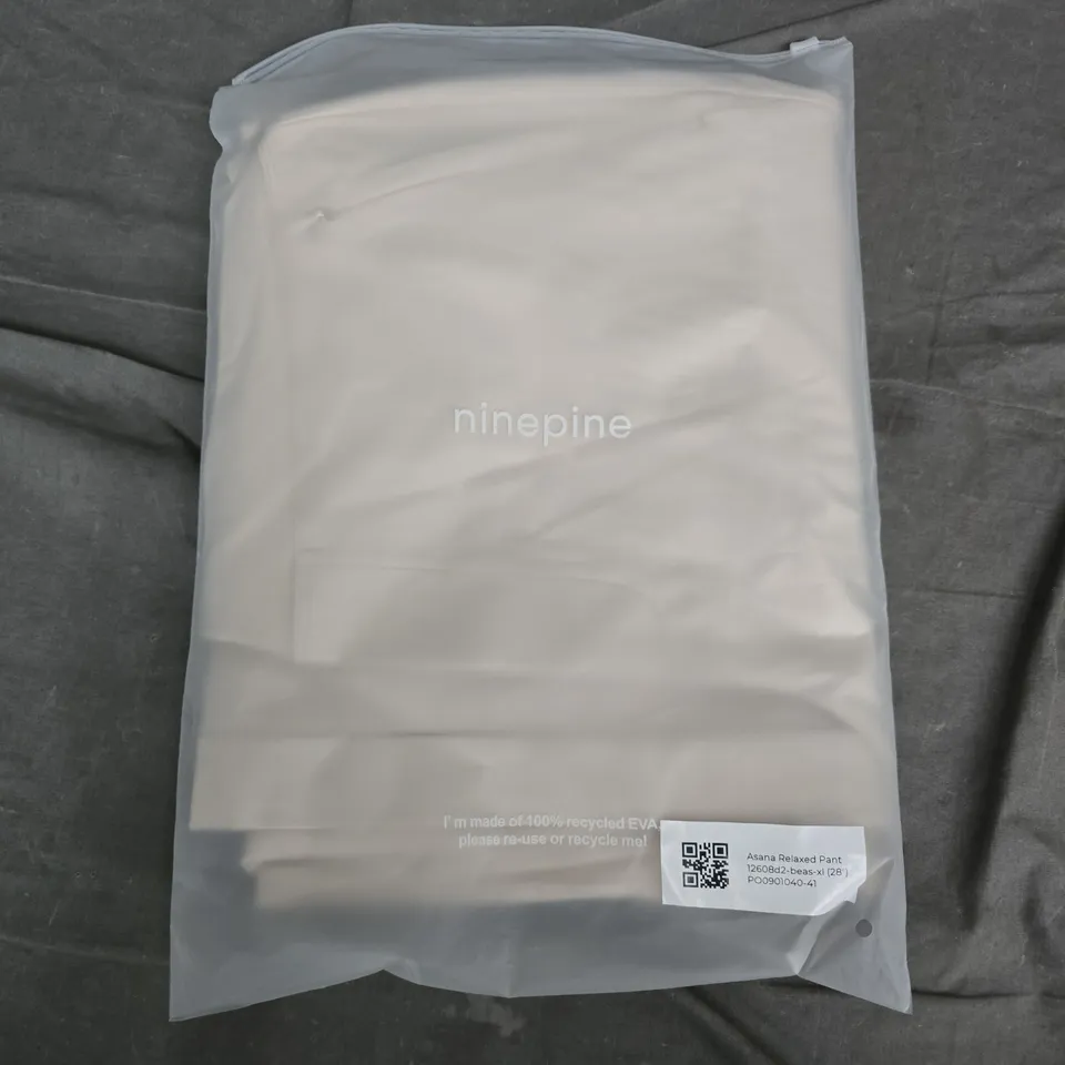 BAGGED NINEPINE ASANA RELAXED PANT – XL, 28IN INSEAM