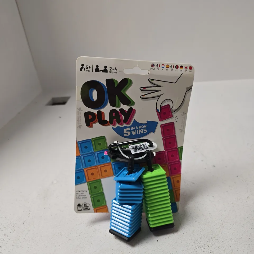 OK PLAY 60 TILE STACKING GAME – 2–4 PLAYERS, AGE 6+