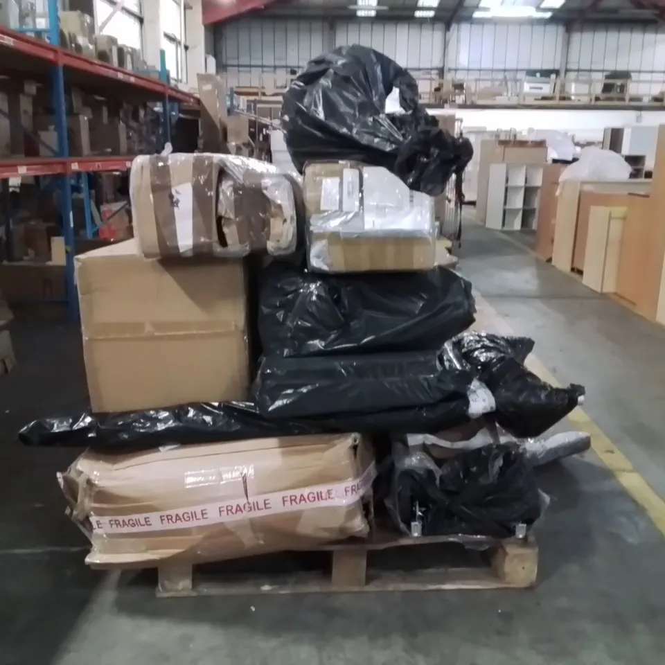 PALLET CONTAINING NEO PRODUCTS SUCH AS;DEHUMIDIFIER,GAZEBO,SUITCASE