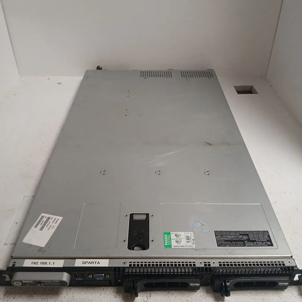 DELL EMU01 SERVER – RACK-MOUNT ENTERPRISE NETWORKING & SERVERS