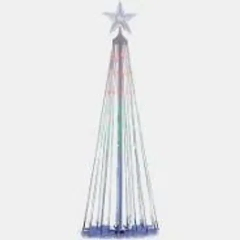 HOME STORIES INDOOR/ OUTDOOR MULTI FUNCTION COLOUR CHANGING STAR TREE