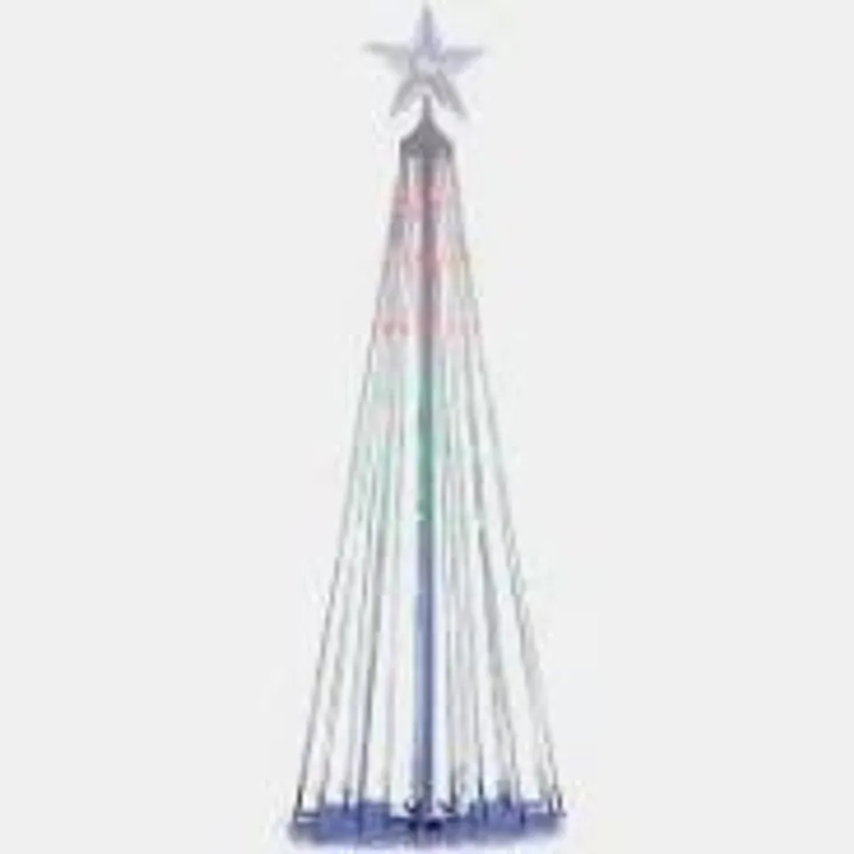 HOME STORIES INDOOR/ OUTDOOR MULTI FUNCTION COLOUR CHANGING STAR TREE
