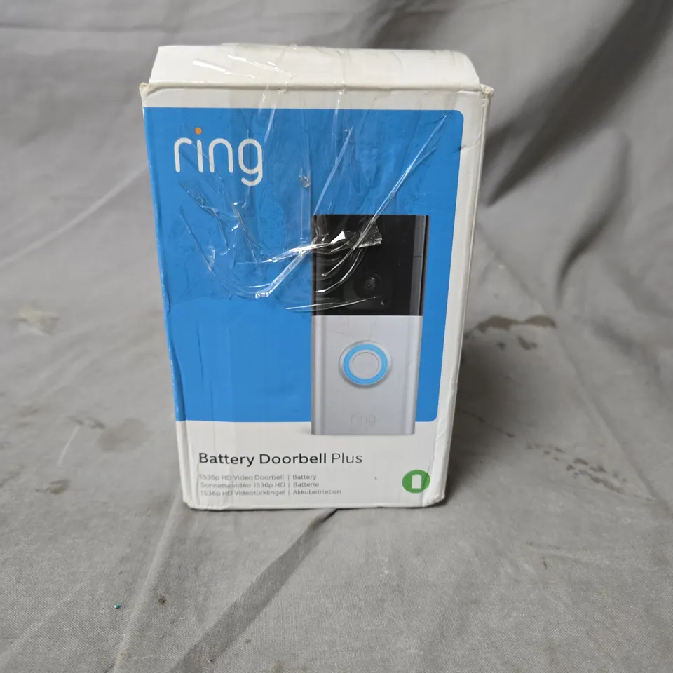RING BATTERY VIDEO DOORBELL PLUS (3RD GEN) 