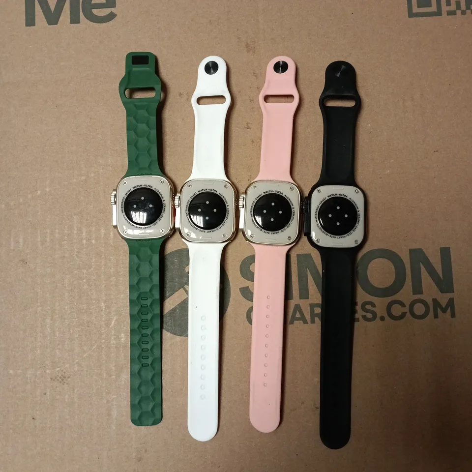 4 X SMART WATCHES