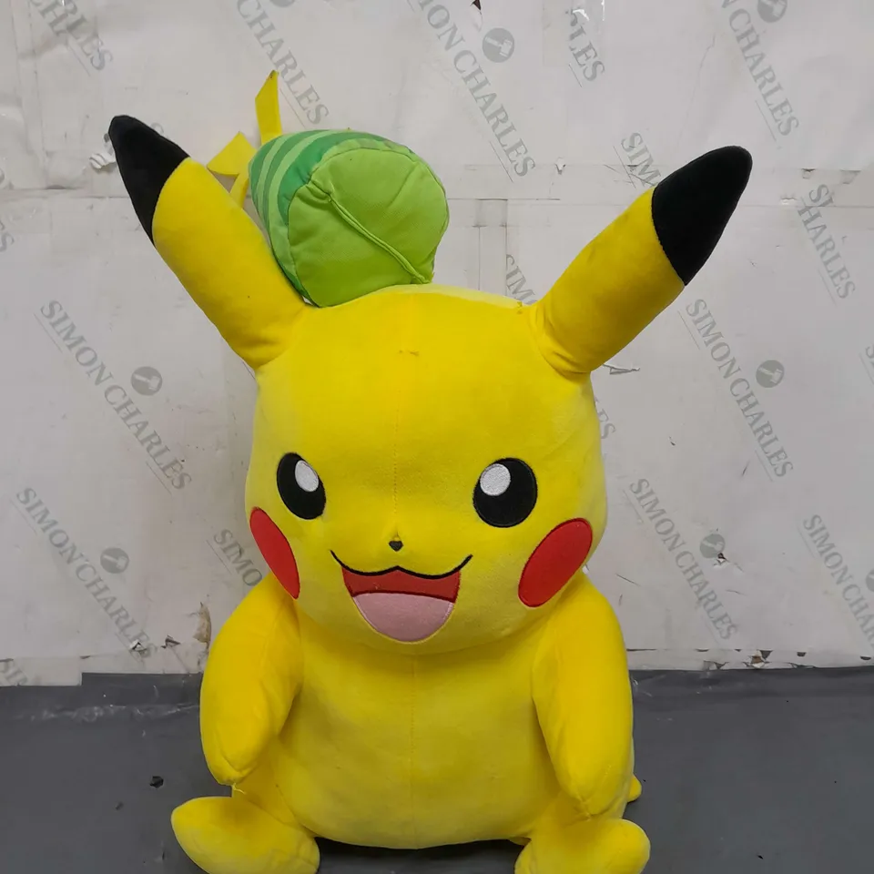 LARGE CELEBRATING PIKACHU POKEMON PLUSH 