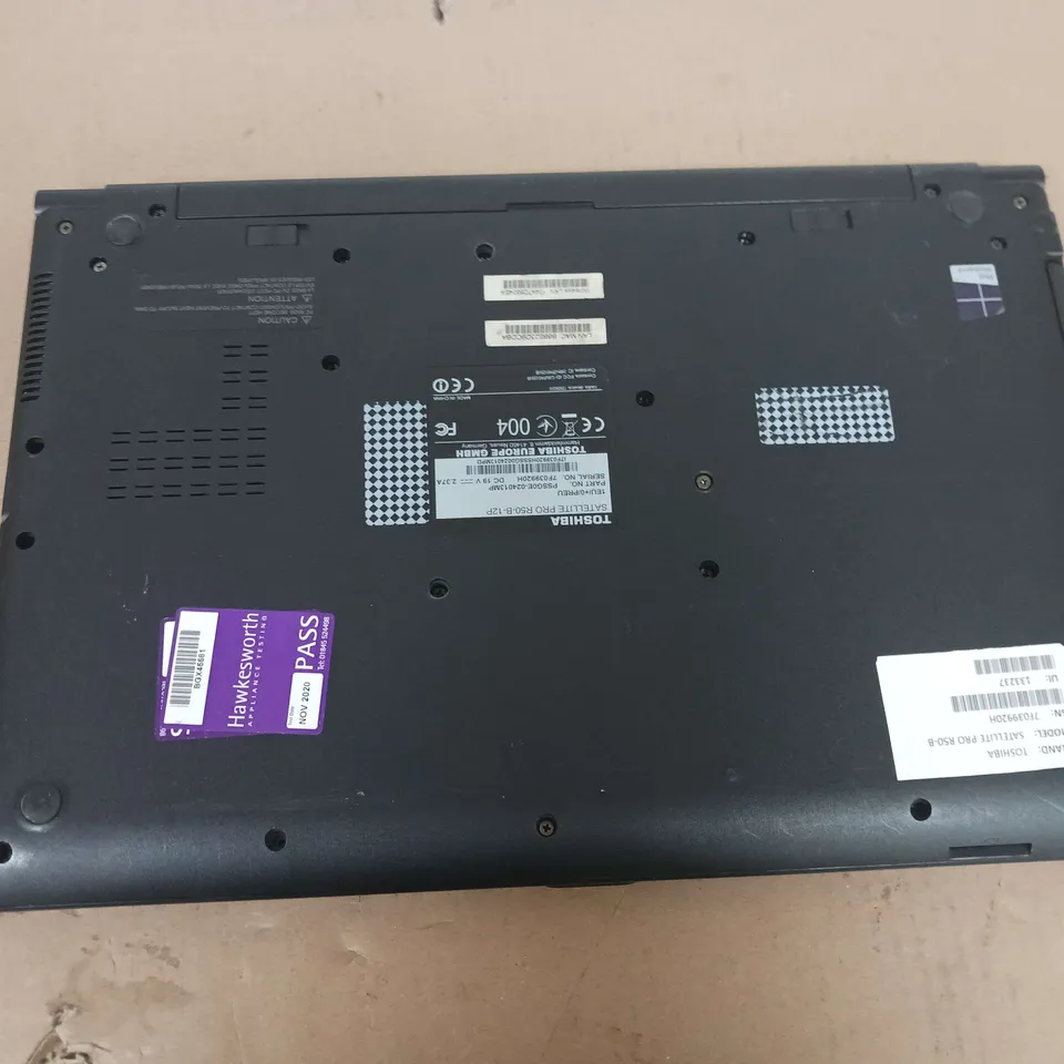 TOSHIBA SATELLITE PRO R50-B	15 INCH	I3-4005U 1.70GHZ