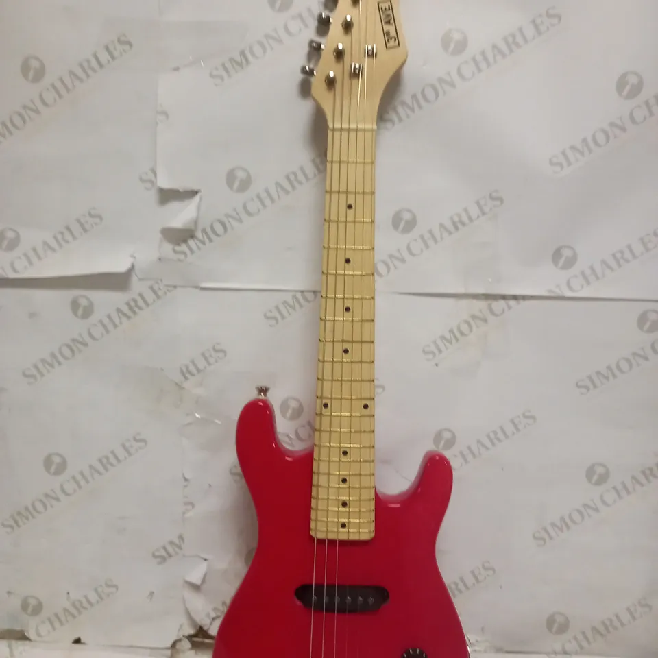 3RD AVENUE JUNIOR 1/4 SIZE ELECTRIC GUITAR RED VGC