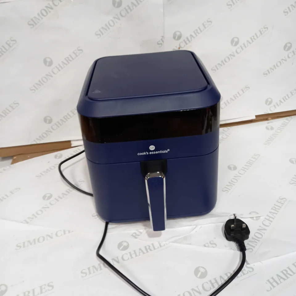 COOK'S ESSENTIALS 5.8L AIR FRYER NAVY