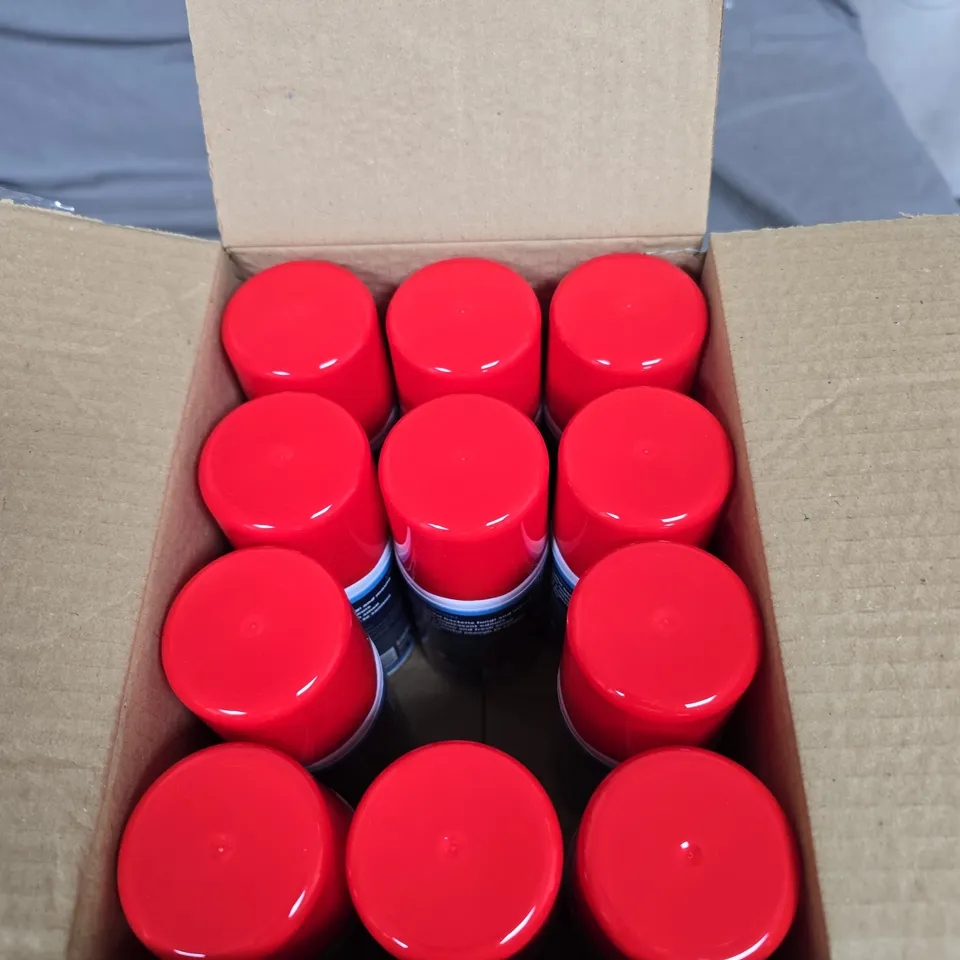BOX OF APPROXIMATELY 12 CANS OF AIRCON SANITISER SPRAYS 150ML PER CAN