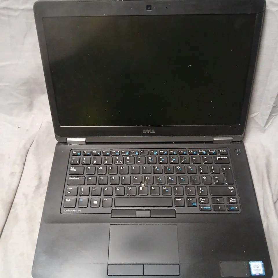 DELL LATITUDE E5470 LAPTOP – BLACK, 14IN DISPLAY (UNIT 110517)