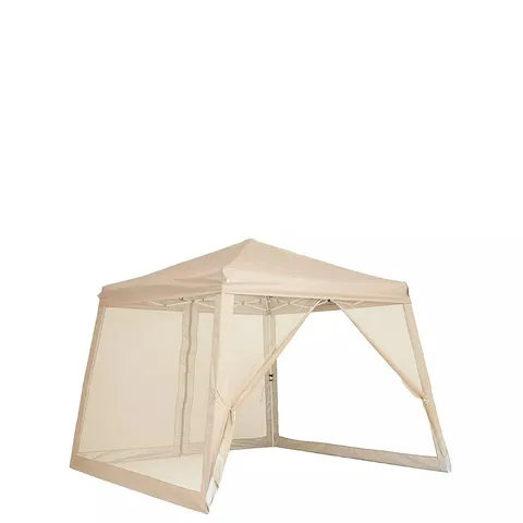 2.4 X 2.4M POP UP GAZEBO WITH MOSQUITO NET