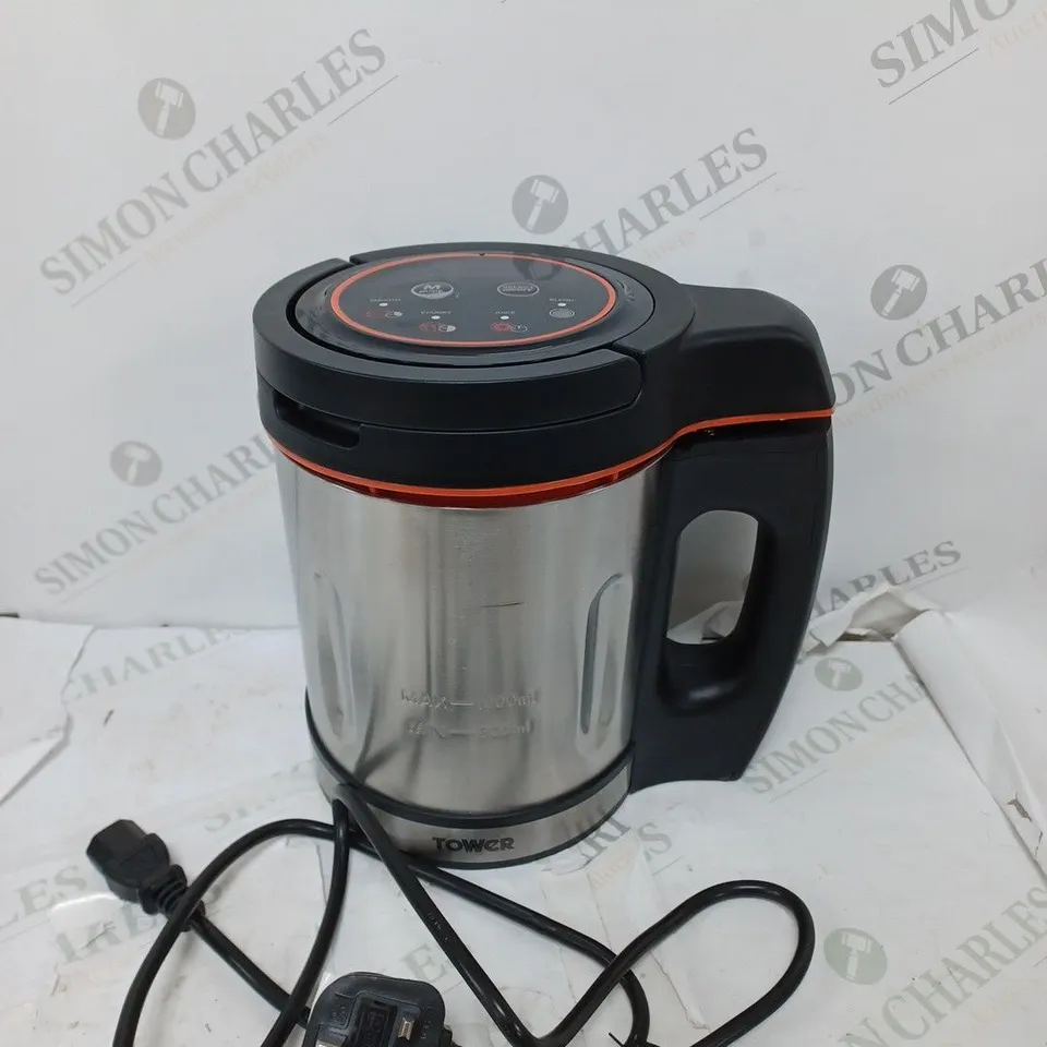 BOXED TOWER 1 LITRE COMPACT SOUP & SMOOTHIE MAKER