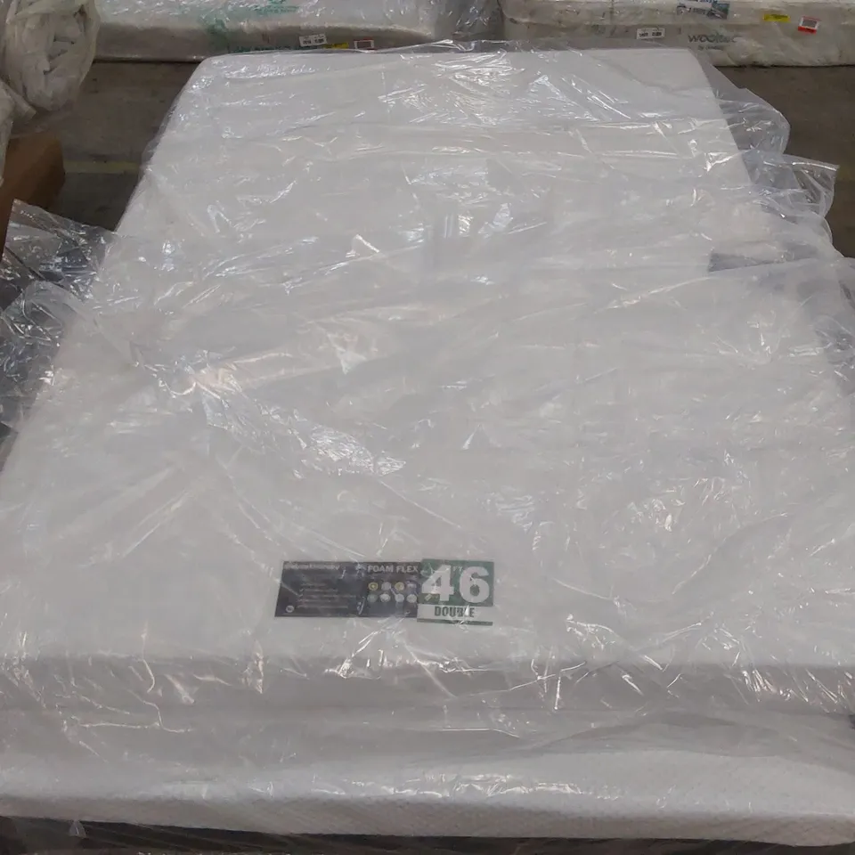 QUALITY BAGGED FOAM DOUBLE 4'6" MATTRESS