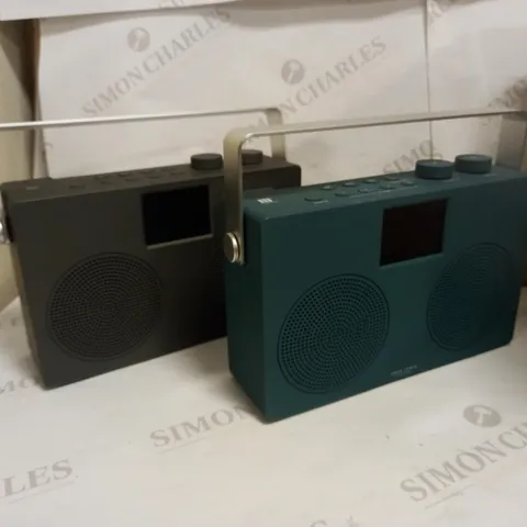 LOT OF 2 JOHN LEWIS SPECTRUM DUO 2 RADIOS