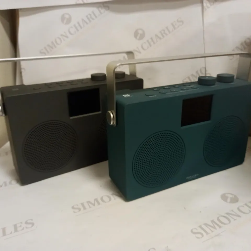 LOT OF 2 JOHN LEWIS SPECTRUM DUO 2 RADIOS
