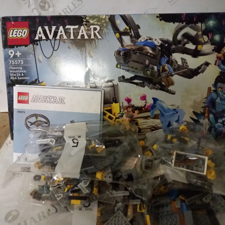 LEGO 75573 AVATAR FLOATING MOUNTAINS: SITE 26 & RDA SAMSON  RRP £89.99