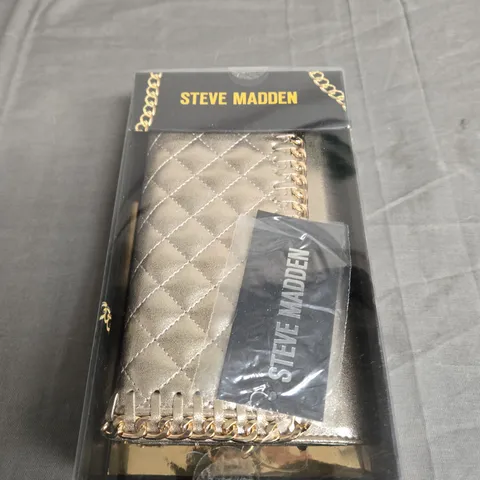 BOXED STEVE MADDEN GOLD WALLET