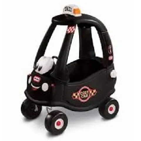 BOXED LITTLE TIKES COZY COUPE CAB TAXI - BLACK