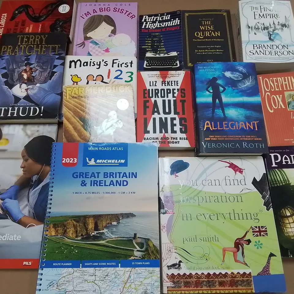 LARGE QUANTITY OF ASSORTED BOOKS TO INCLUDE GERIATRIC MEDICINE, THE TALES OF BEETLE THE BARD AND VARIOUS CHILDREN'S BOOKS
