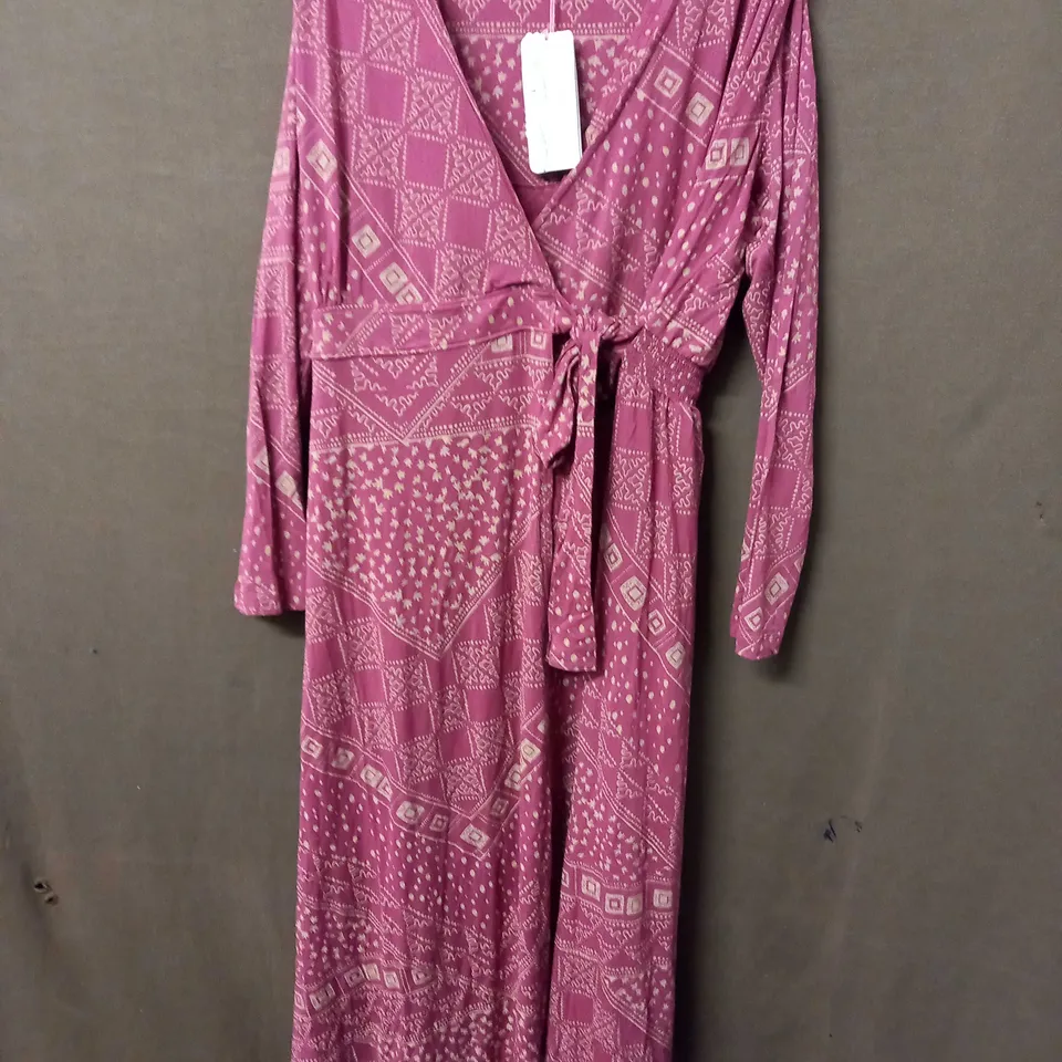 WHITE STUFF ROSE ECO VERO WRAP DRESS - UK 18