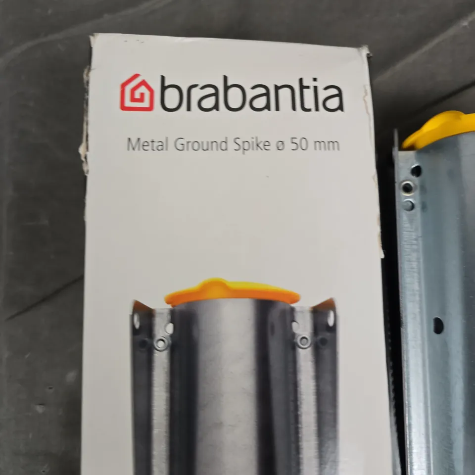 BRABANTIA METAL GROUND SPIKE Ø50 MM