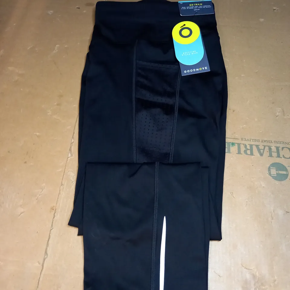 M&S GOODMOVE TRAINING LEGGINGS SIZE 8