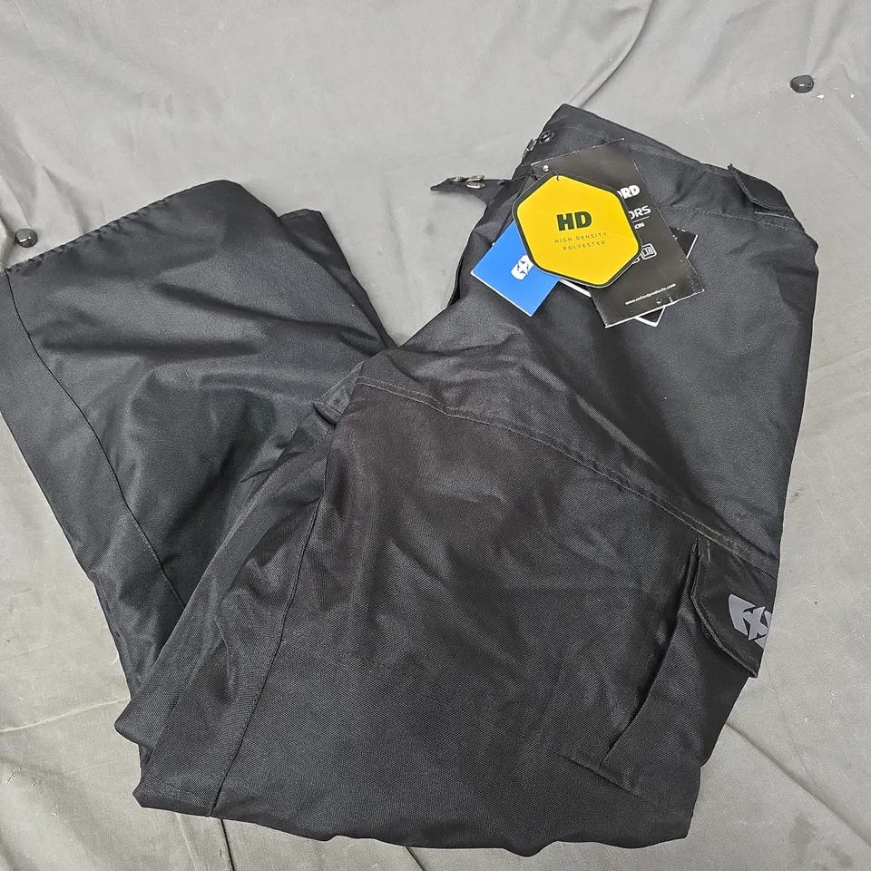 OXFORD SPARTAN WORKPANTS IN BLACK - 20 S