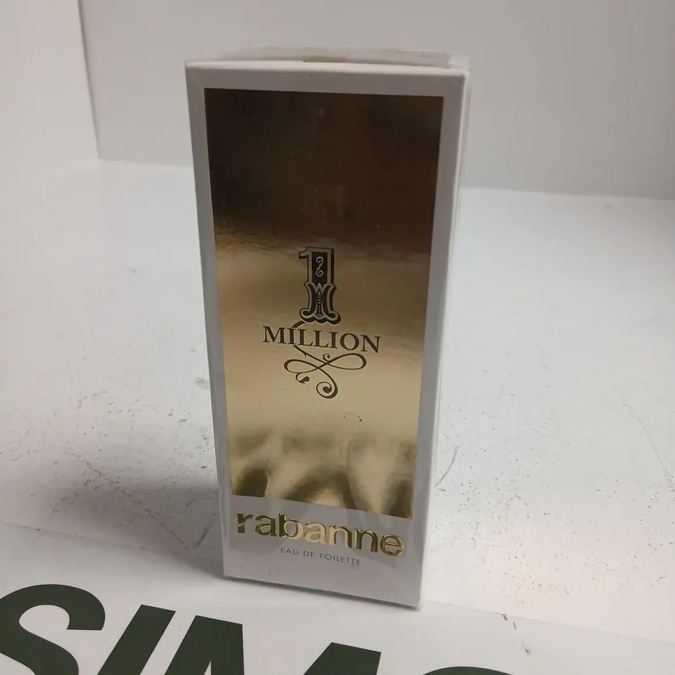 BOXED AND SEALED 1 MILLION RABANNE EAU DE TOILETTE 100ML