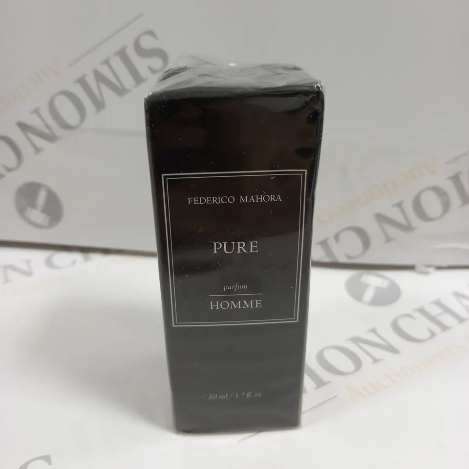 BOXED AND SEALED FEDERICO MAHORA PURE PARFUM HOMME 50ML