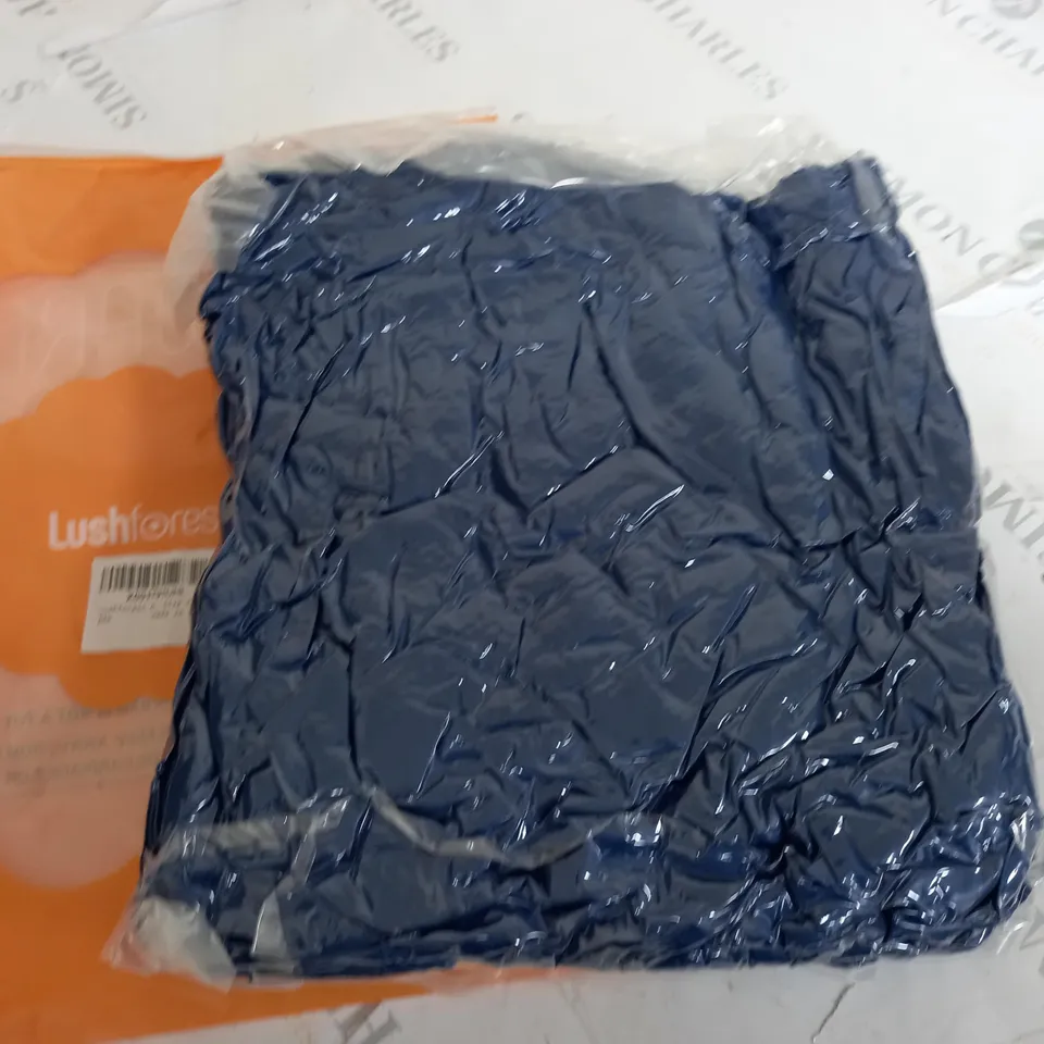 SEALED LUSH NAVY HOODED BLANKET - ONE SIZE FITS MOST